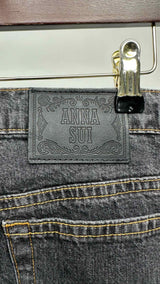 Anna Sui Star Studded Boot-Cut Jeans
