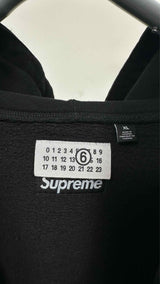 Supreme X MM6 Box-logo Zip-up Hoodie