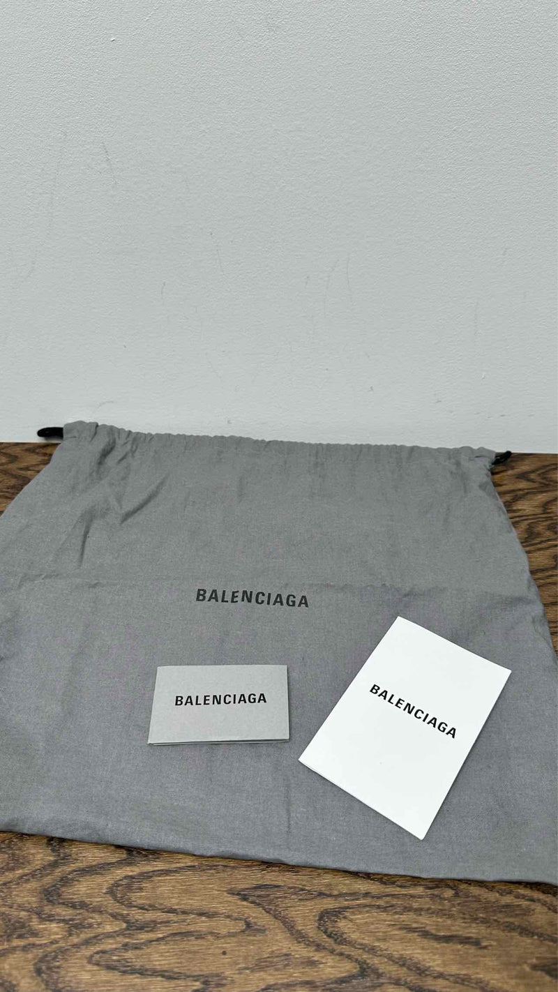 Balenciaga Denim Monogram Bag