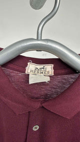 Hermes "H" Embroidered Polo Shirt