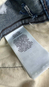 RRL Boro Patch-work Denim Shorts