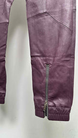 Rick Owens Easy Strobe Leather Pants