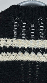 Saint Laurent Border Mohair Long Cardigan