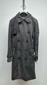 Junya Watanabe MAN X Aquascutum Distressed Denim Trench Coat