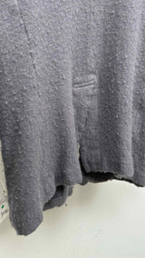 Comme Des Garcons Homme Plus Pilling Boiled-wool Collarless Coat