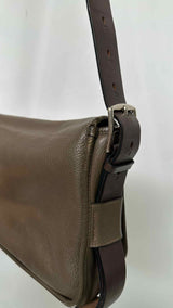 Hermes Barda Leather Messenger Bag