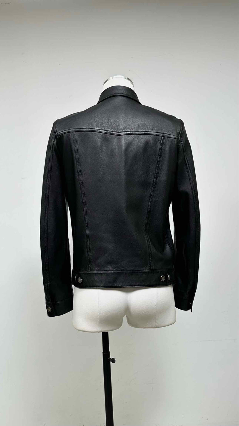 Saint Laurent Leather Tracker Jacket