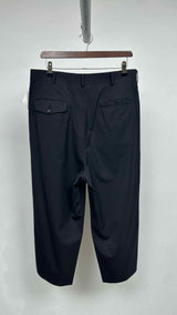 Comme Des Garcons Homme High-waisted Cropped Pants