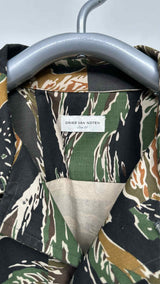 Dries Van Noten Patchwork Camo Shirt Jacket