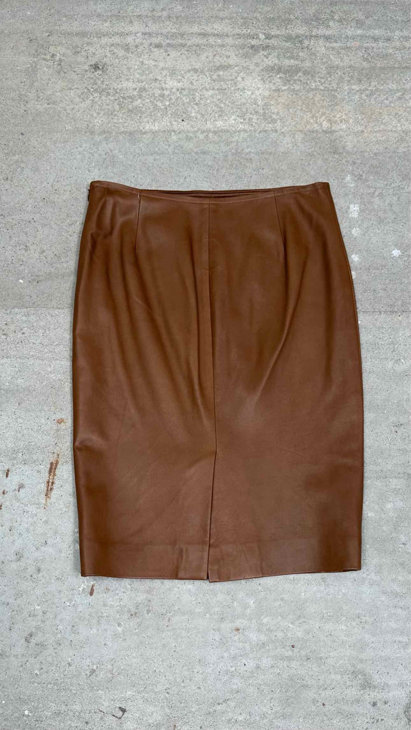 Ralph Lauren Leather Skirt