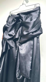 Acne Studios Bow-detailed Satin Maxi Skirt