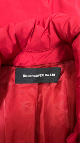 Undercover Knit-sleeve Oversized Puffer Jacket