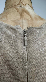 LOEWE "Mixed-Media" Pleated Bottom Dress