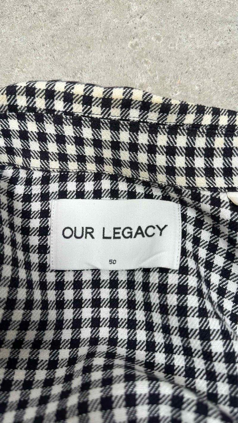 Our Legacy Plaid Zip-up Jacket