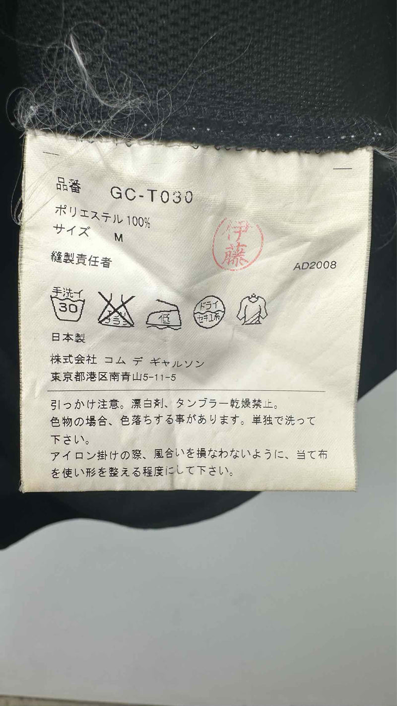 Comme Des Garçons N/S Asymmetrical Soccer Ball Mesh Top