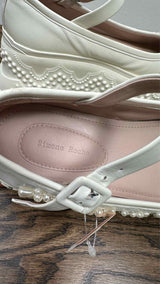 Simone Rocha Platform Beaded Ballet Flats