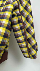PRADA Plaid Track Jacket