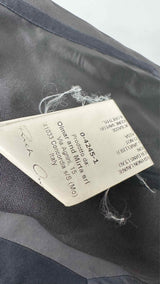 Rick Owens Collarless Cropped Blazer Jacket