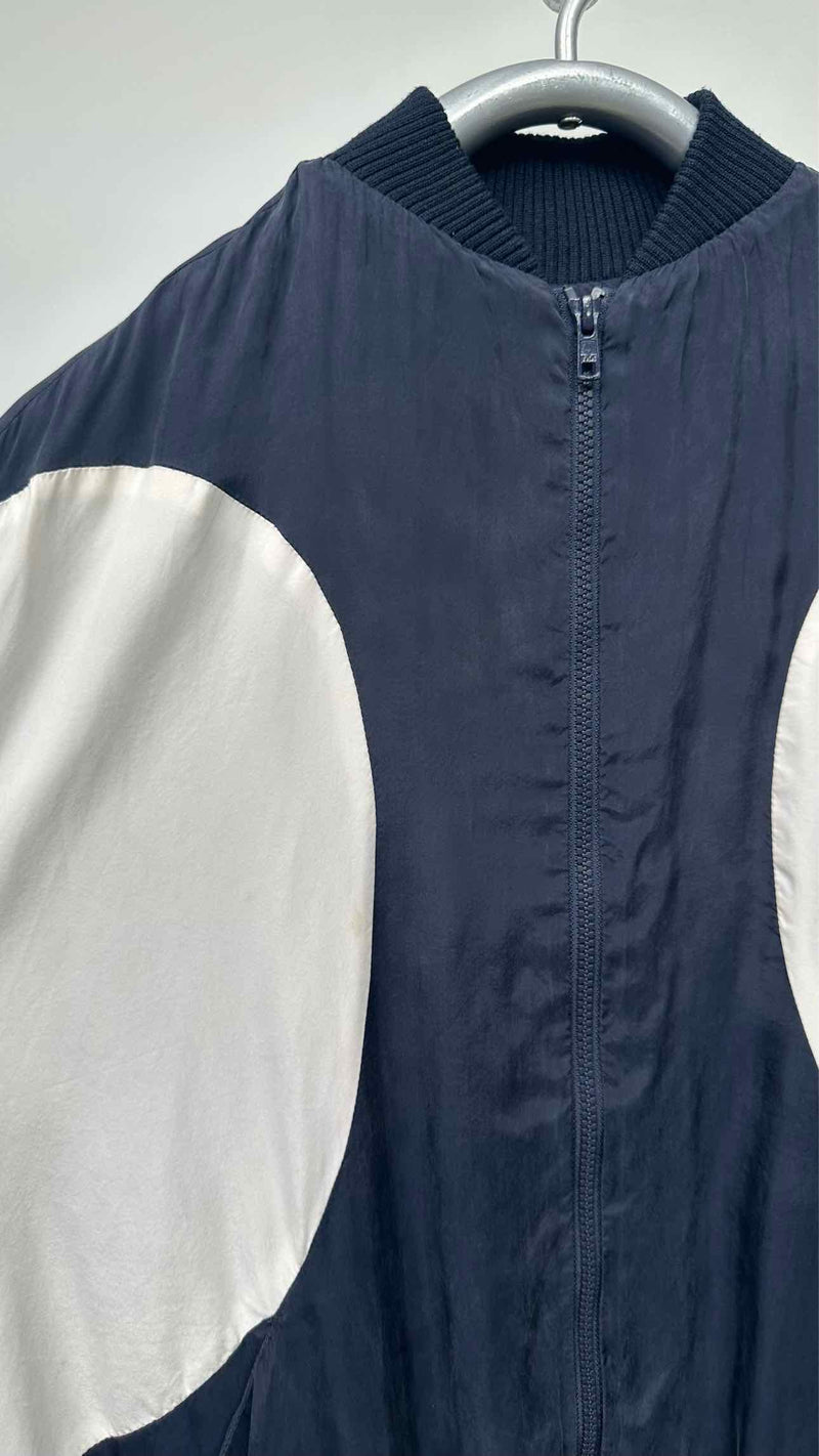 Henrik Vibskov Circle Satin Bomber Jacket