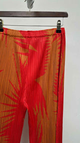 Pleats Please Botanical Pleated Wide Pants