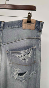 Balenciaga Trompe Loeil Wide Sweat Jeans