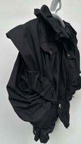 Comme Des Garcons Gathered Open-front Shirt Vest