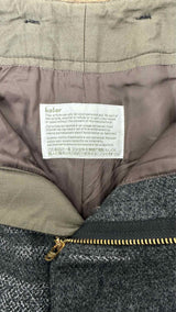 Kolor Wide Wool Shorts