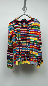 Comme Des Garcons Oversized Gathered Border Sweater