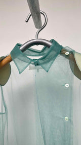 Margiela Mesh Trench Shirt Coat