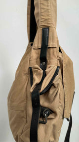 Dries Van Noten Flap Leather-trim Messenger Bag