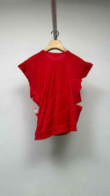 Comme Des Garcons N/S Layered-stitched Top