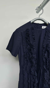 Tao Comme Des GarÃ§ons Hangre Ruffle Short Sleeve Dress