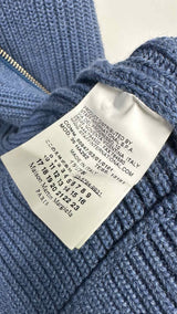 Margiela Zip-up Rib-knit Ariners Vest