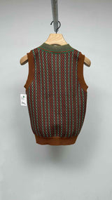 Wales Bonner Orchestre-jacquard Knit Vest