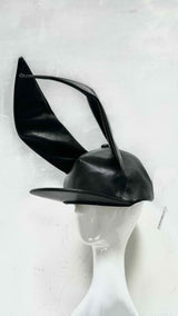 Comme Des Garcons Homme Plus Bunny Ears Leather Baseball Cap