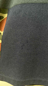 Comme Des Garcons N/S Wool Camo Patched Long Dress