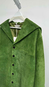 Bode Mariner Suede Leather Jacket