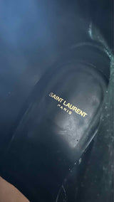 Saint Laurent William Studded Leather Combat Boots