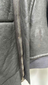 Rick Owens Shearling Bomber Jacket