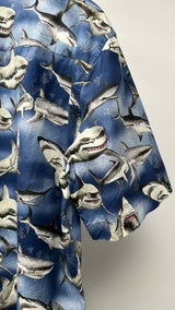Palm Angels Shark Print S/S Shirt