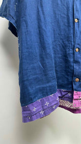 Kapital Kountry French Cross Linen Bandana Shirt