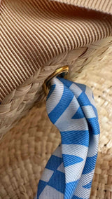 Valentino Scarf Straw Hat