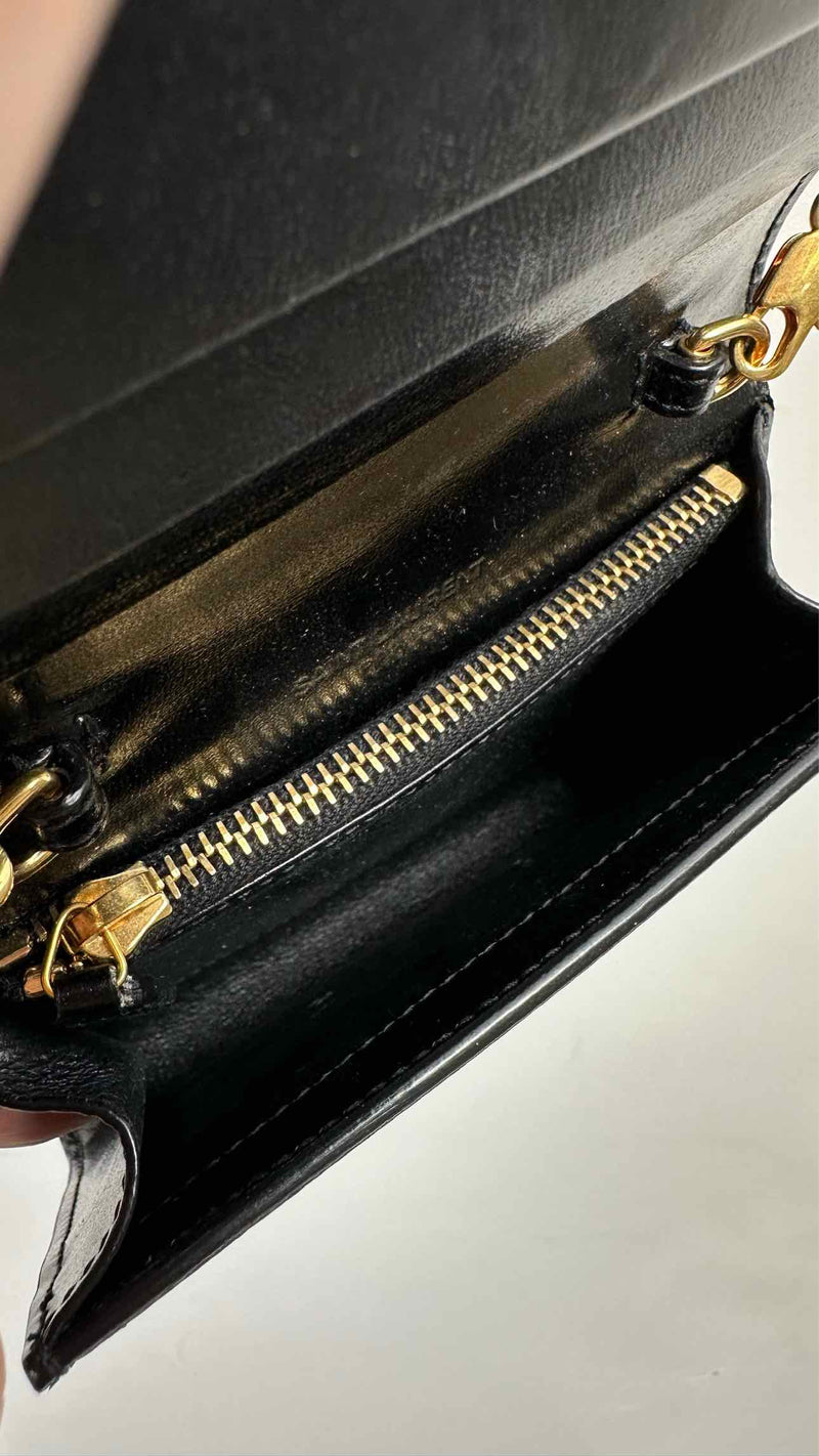 Saint Laurent Foldable Mini Wallet Bag