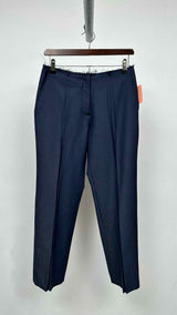 Margiela Center-pleated Raw-cut-waist Pants