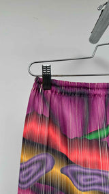 Pleats Please X Tadanori Yokoo Psychedelic Pleated Easy Skirt