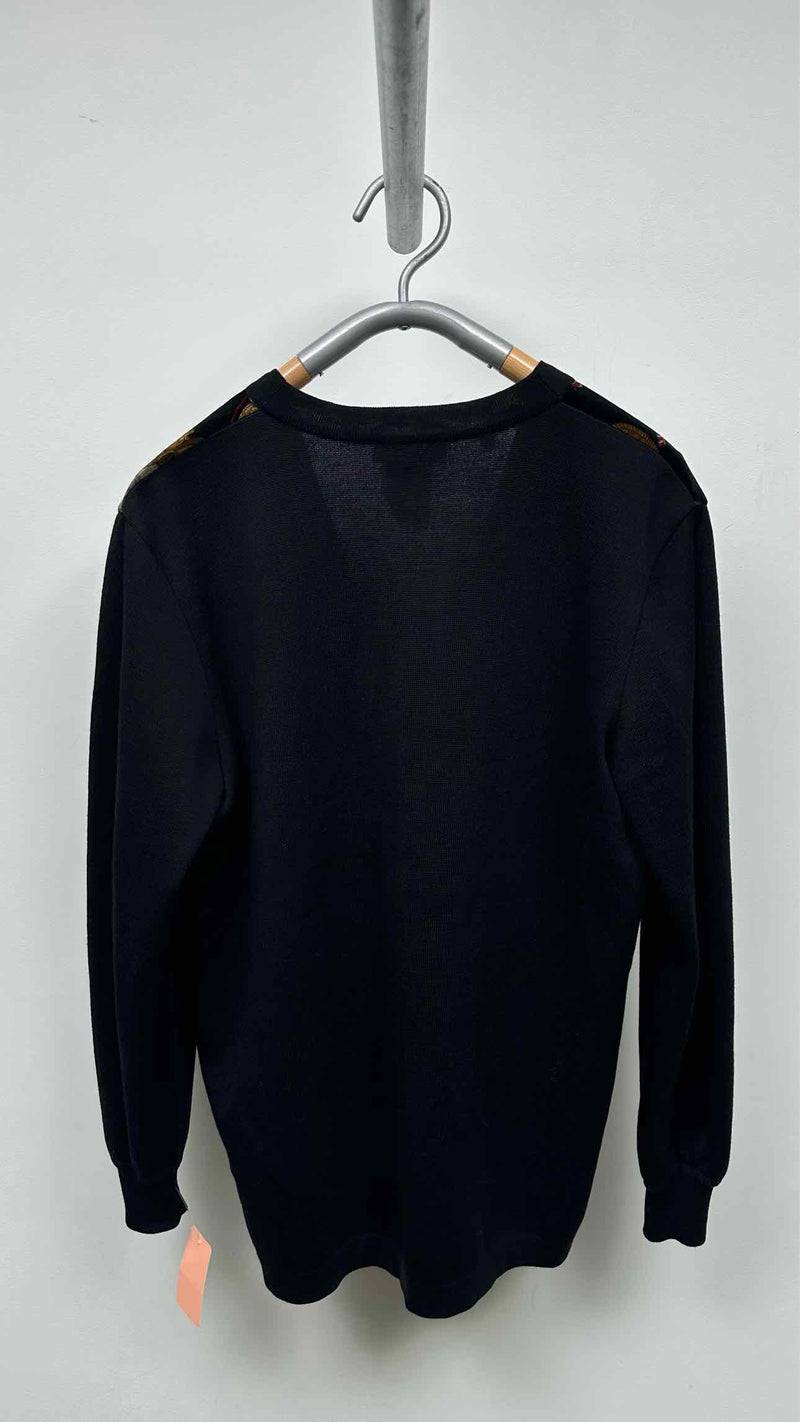 LOEWE Baroque-pattened Velvet-hybrid Cardigan