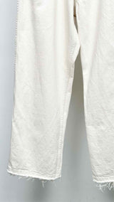 Margiela Fringed Wide Jeans