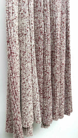 CELINE Knitted Rib Long Skirt