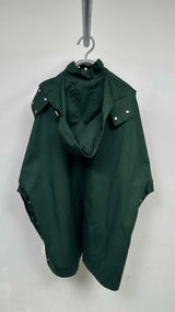 Bottega Veneta Aluminium-lining Bottom-snap Hooded Cape
