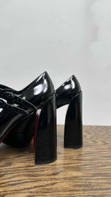 Christian Louboutin Movida Jane 130 Leather Pumps